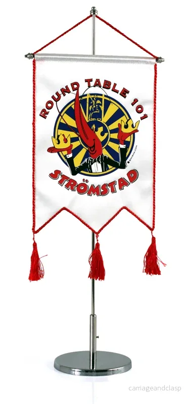 Bordsstandar dubbelsiden (med tofsar) Bordsstandar dubbelsiden (med tofsar)