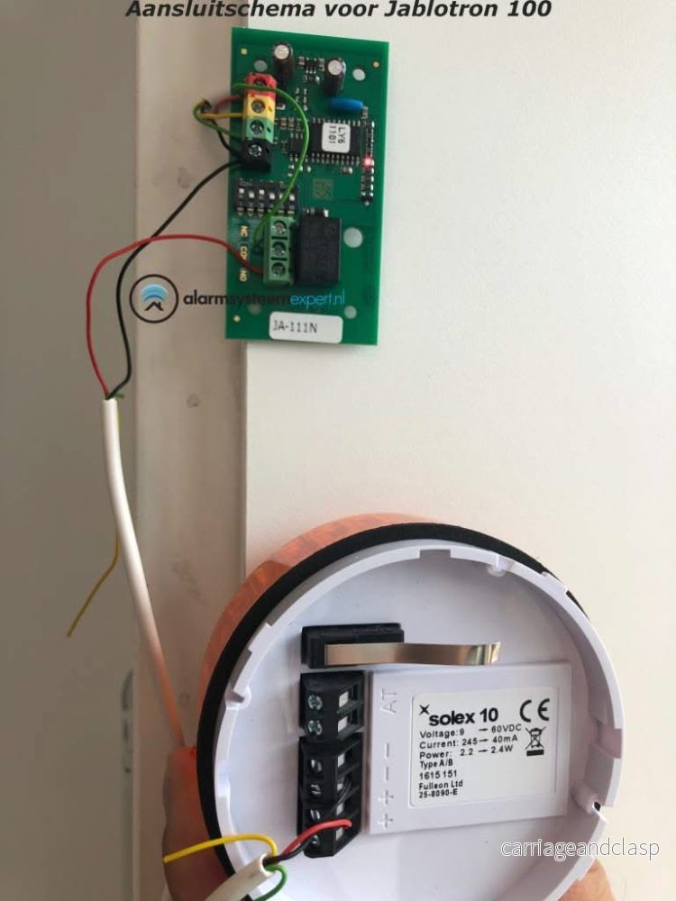 AlarmsystemExpert.co.uk Professionell blixtenhet, låg modell + JB-111N - Bild 3