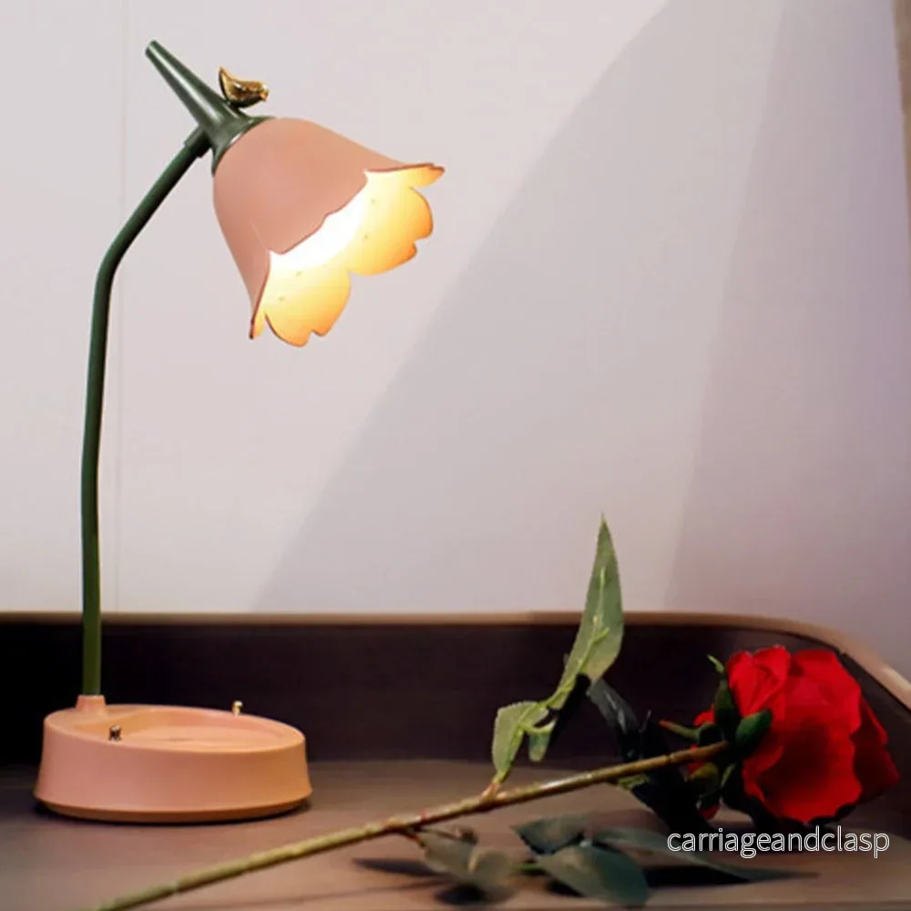 Modern Blomma LED Bordslampa ABS Plast | Veska - Bild 2