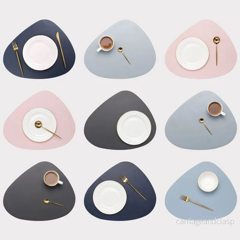 10 Färger Triangulär Placemat Set | Veska - Bild 2