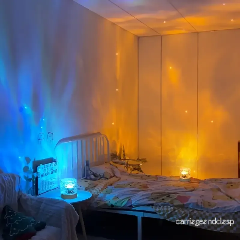 Färgändrande Lampa – Nia – Norrljus – 16 Färger | Veska