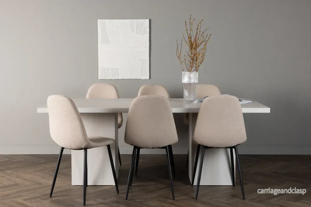 Polar & Olga Matgrupp Beige/Vit