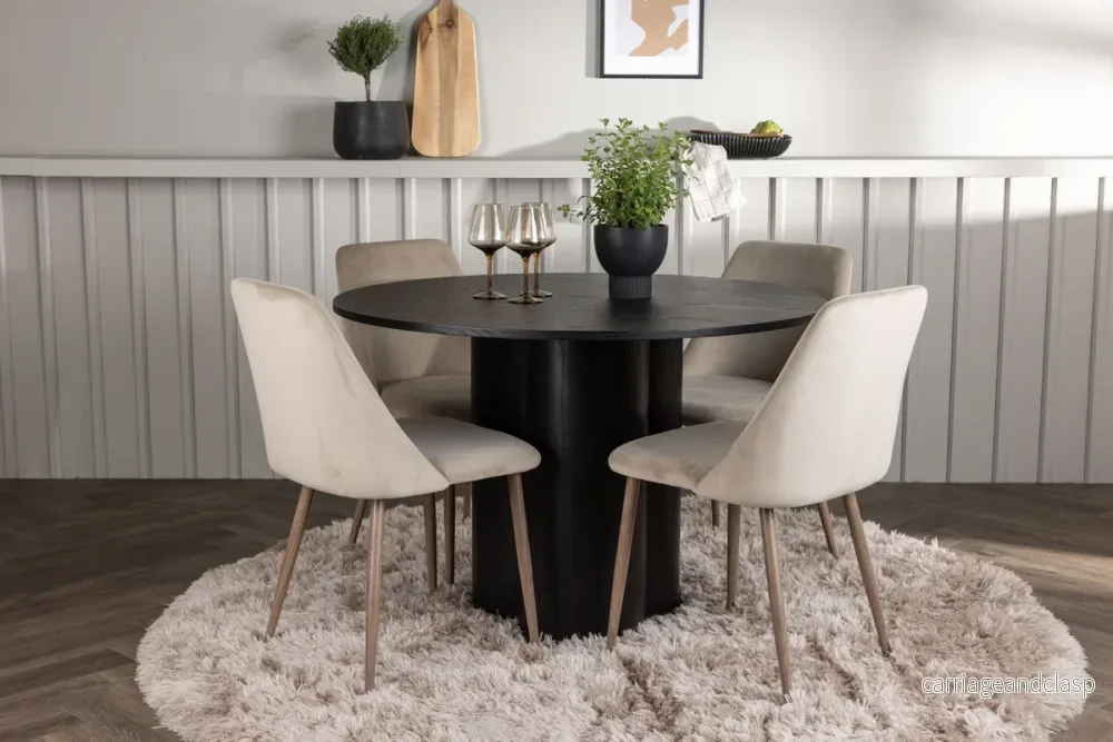 Olivia & Night Matgrupp Svart/Brun Olivia & Night Matgrupp Svart/Brun