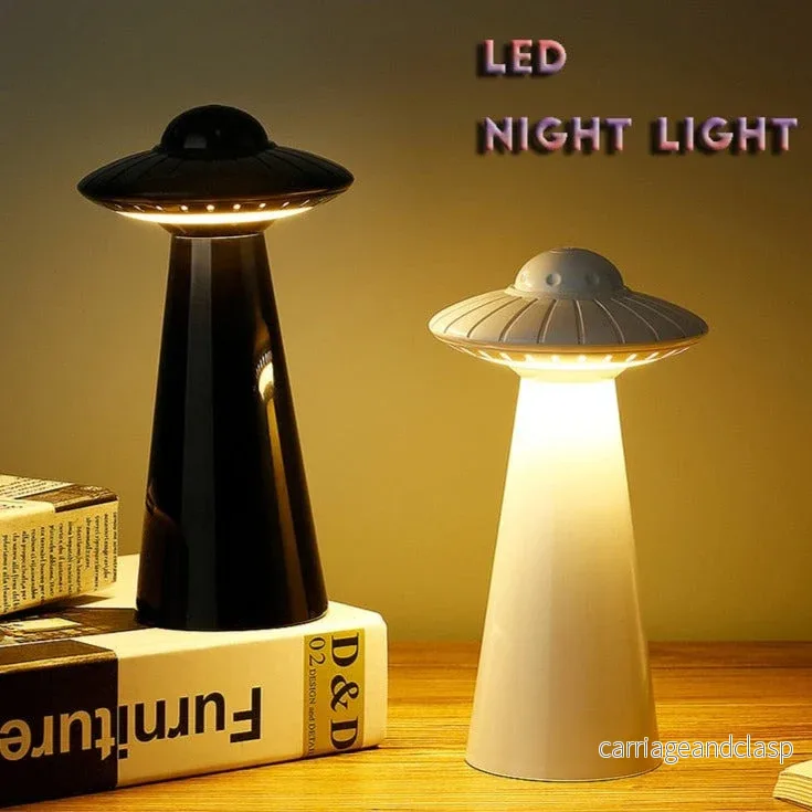 UFO Inspirerad Uppladdningsbar LED Skrivbordslampa | Veska - Bild 3