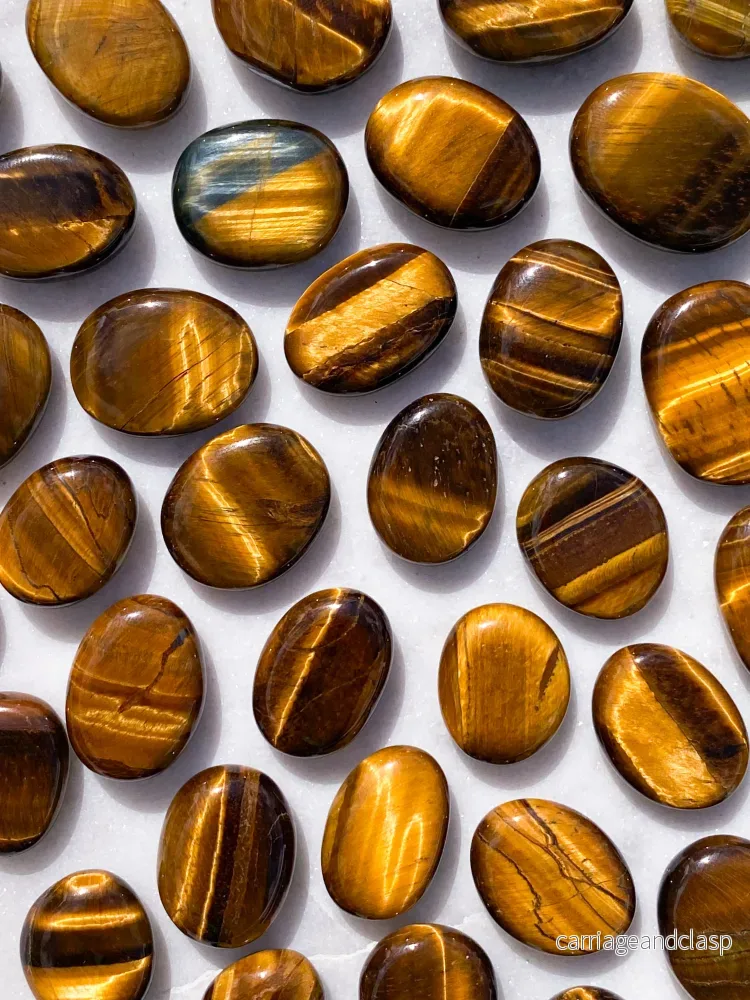 Tiger Eye Pocket Stone Tiger Eye Pocket Stone