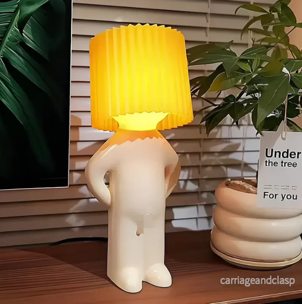 Bordslampa – Kreativ lilla Shy Boy LED-lampa | Veska Bordslampa – Kreativ lilla Shy Boy LED-lampa | Veska