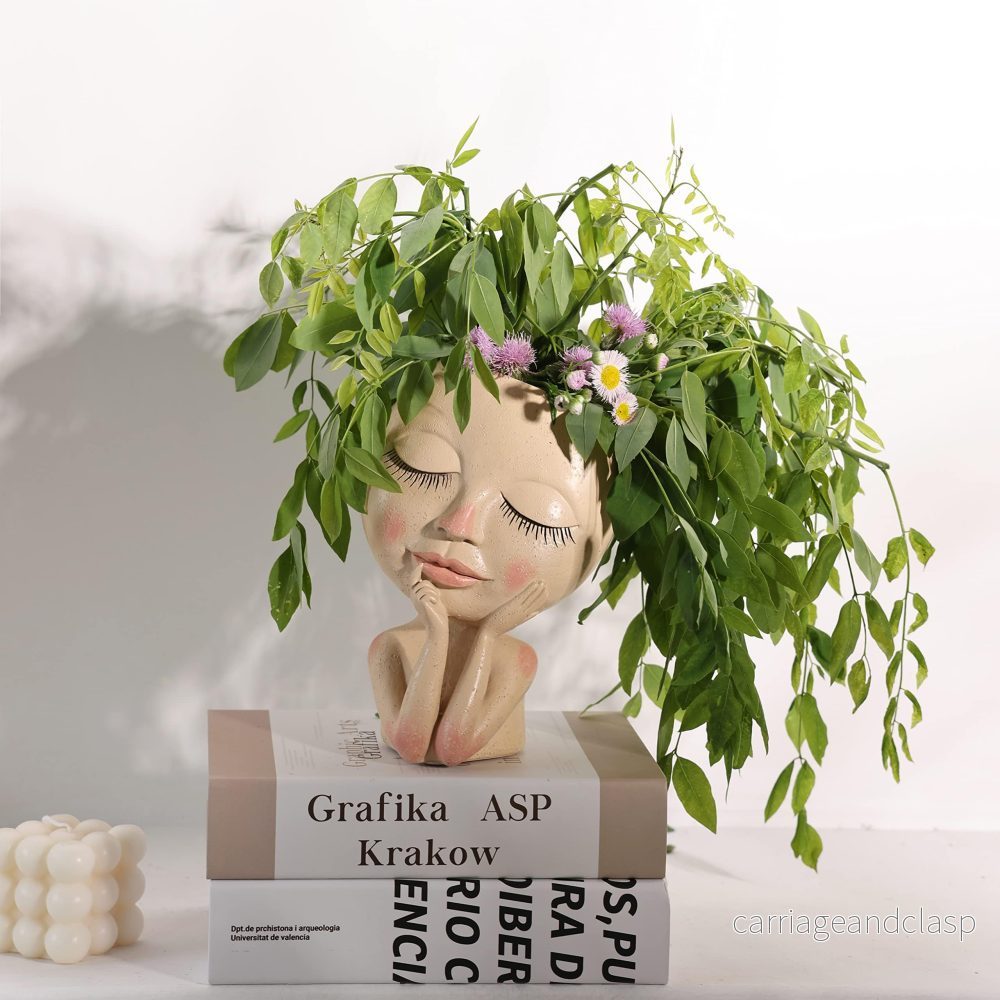 Thoughtful Lady Planter | Veska - Bild 3
