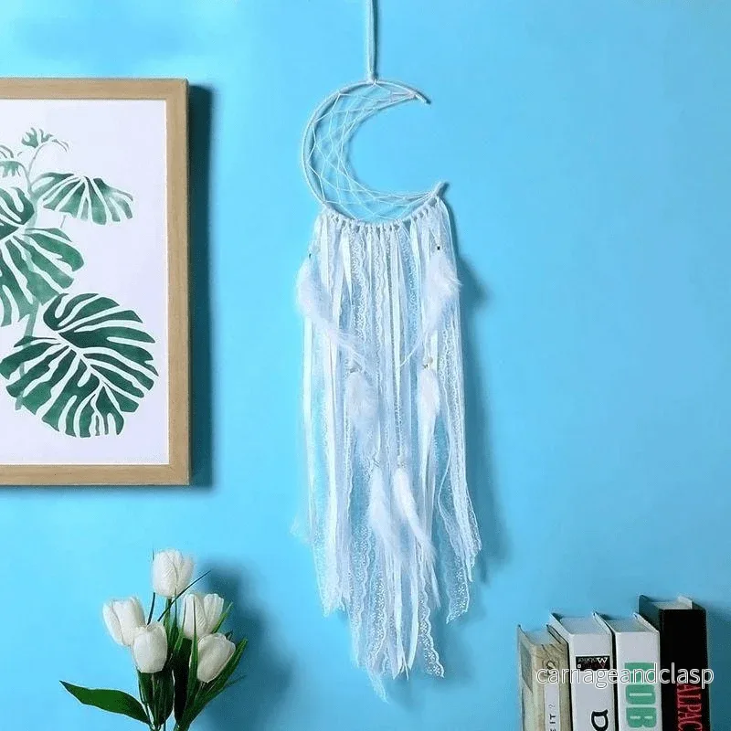 Crescent Moon Dreamcatcher | Veska Crescent Moon Dreamcatcher | Veska