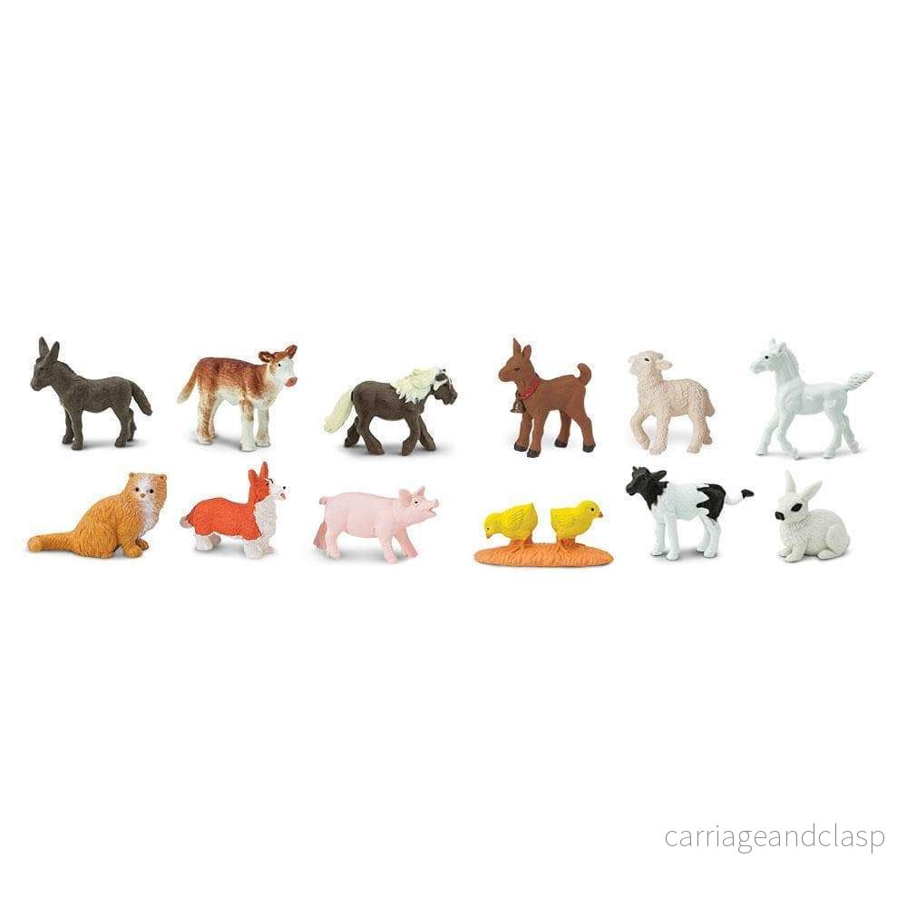 Safari Ltd - Bondgårdsdjurs ungar (Farm Babies) TOOB® - Bild 2