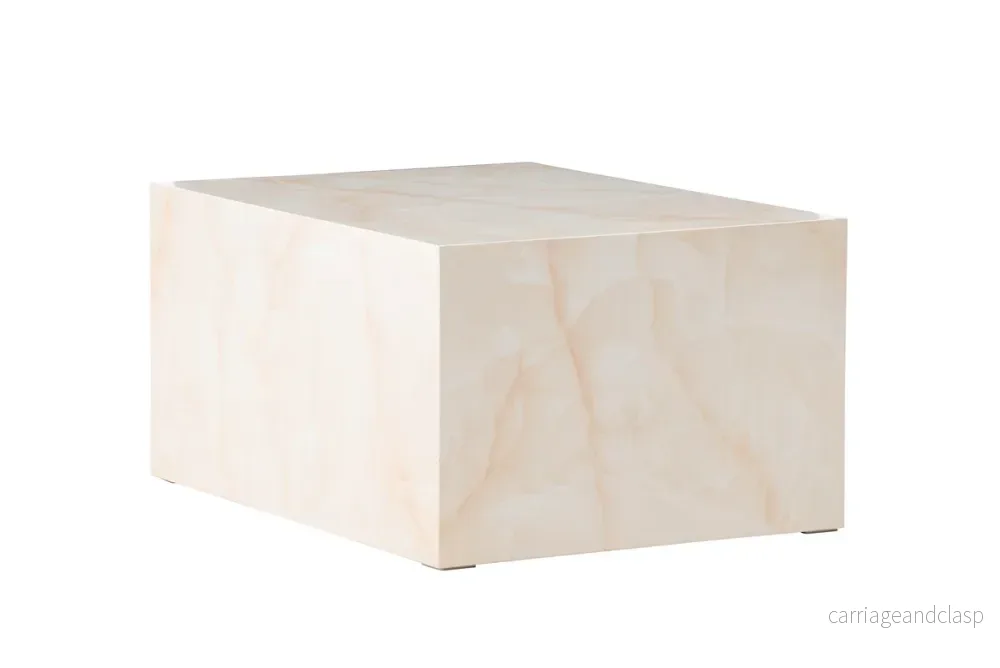 York Soffbord Light Yellow 80x60cm - Bild 3