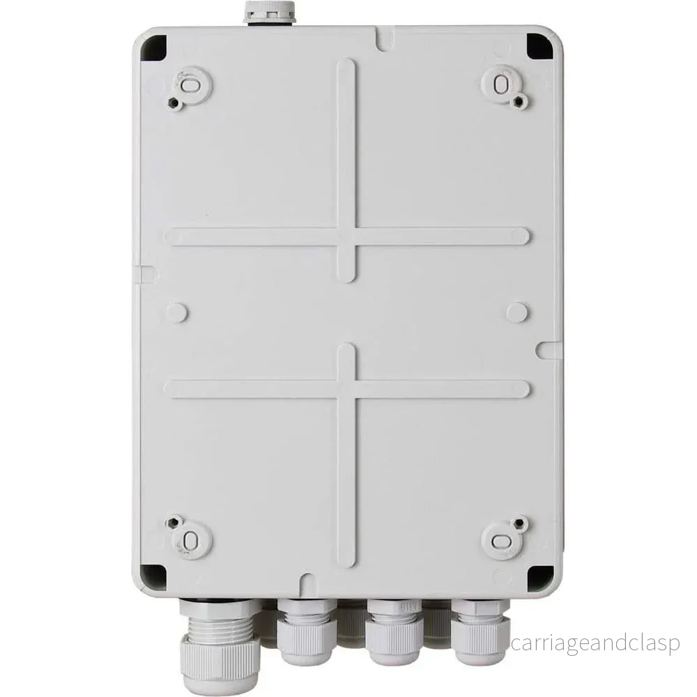 AlarmsystemExpert.co.uk S64H 100Mbit switch i IP56 utomhusskåp 2x uplink & 4xPoE+ - Bild 2