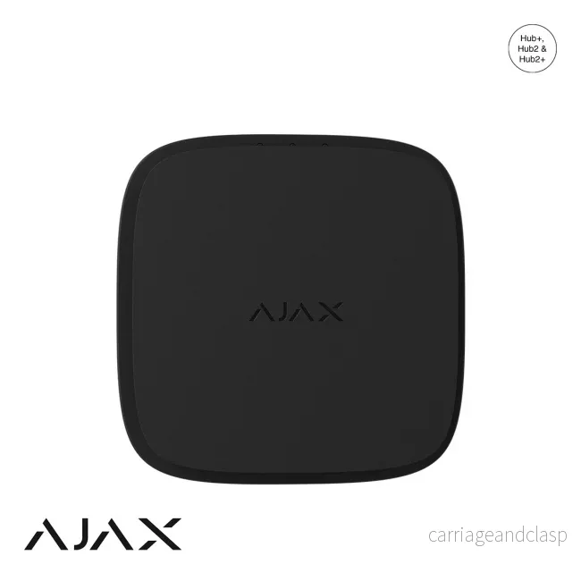 Ajax Systems FireProtect 2 RB (Värme/CO) utbytbara batterier Svart