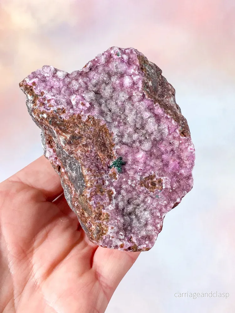 Druzy Kobolt Kalcit Kluster (Nr. 32) - Bild 2