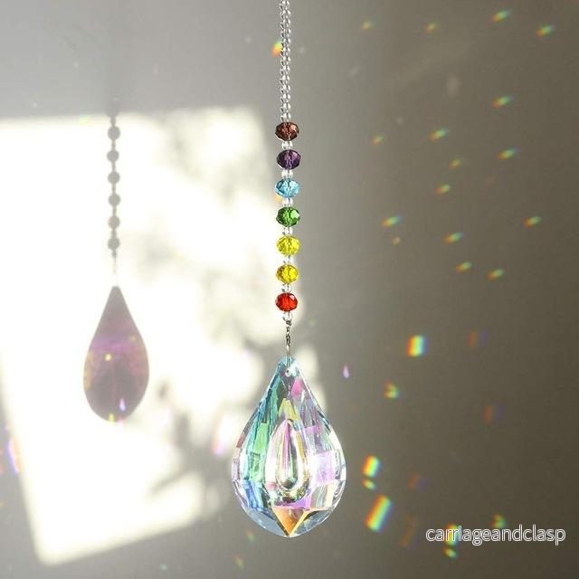 Chakra Crystal Suncatcher | Veska Chakra Crystal Suncatcher | Veska