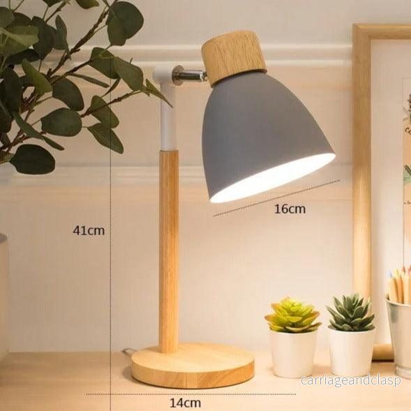 Nordic Bordslampa | Trä, Järn | Veska - Bild 3