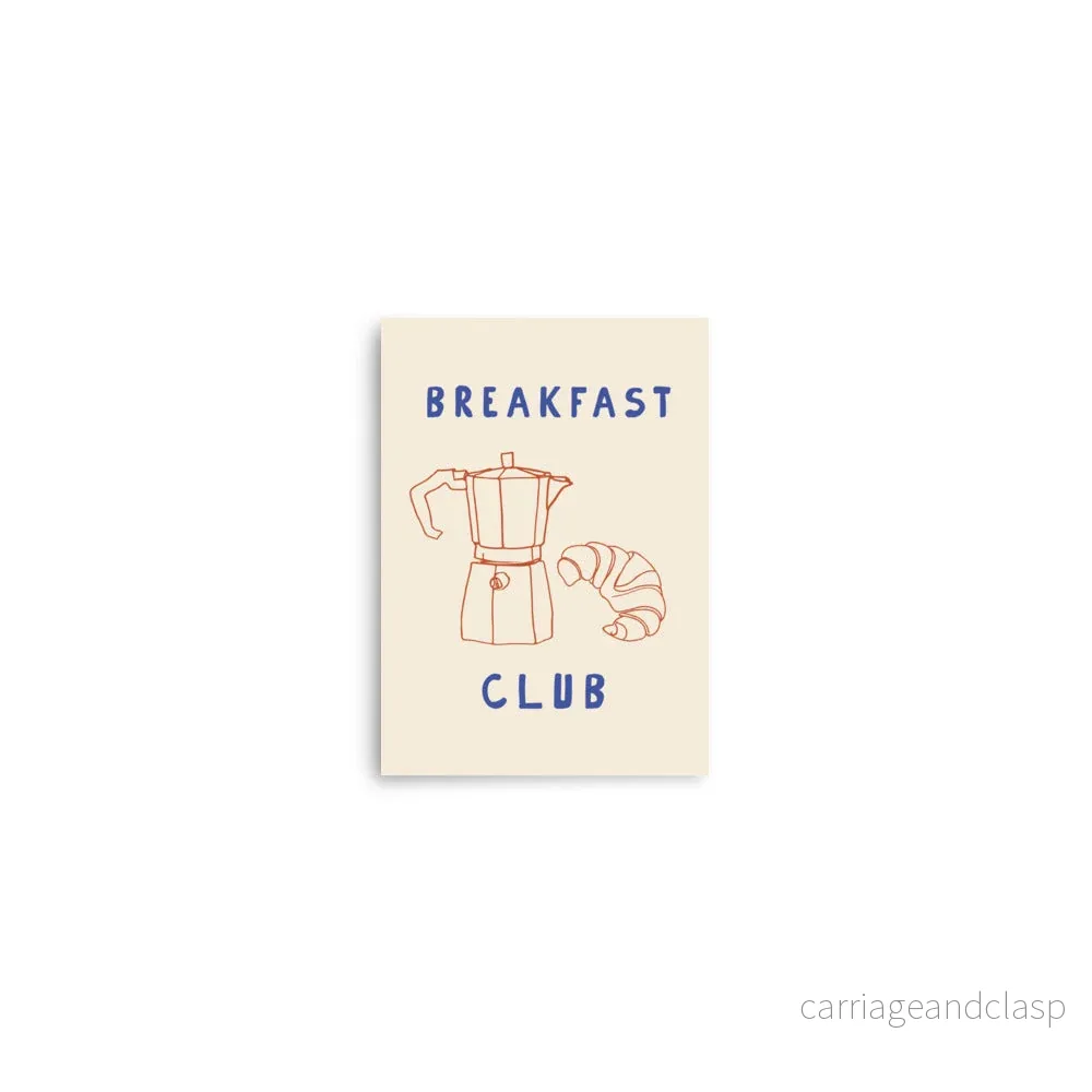 Breakfast Club – Kaffe och Croissant | Veska Breakfast Club – Kaffe och Croissant | Veska