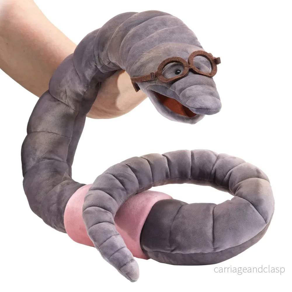 Folkmanis® Puppets – Bookworm Handdocka (Bokmal) - Bild 3