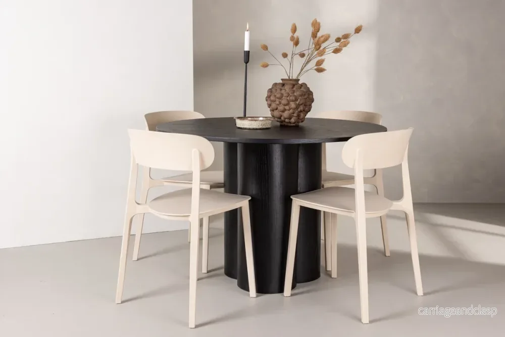 Åstol & Olivia Matgrupp Beige/Svart Åstol & Olivia Matgrupp Beige/Svart