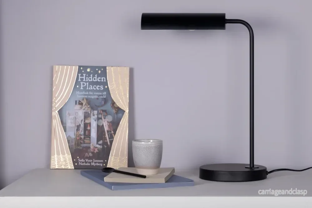 Harmonica Bordslampa Svart