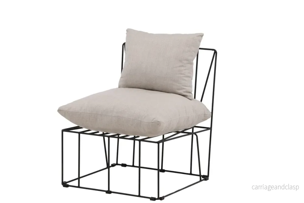 Livonia Loungefåtölj Beige - Bild 3