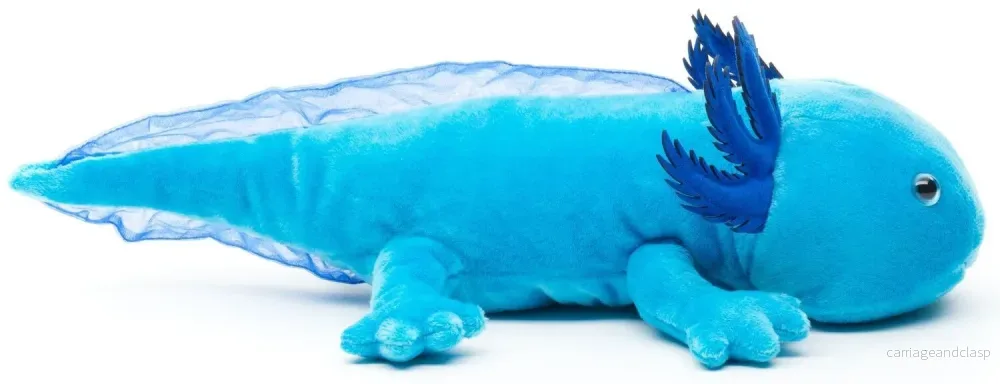Uni Toys - Axolotl (blå) Gosedjur - Bild 3