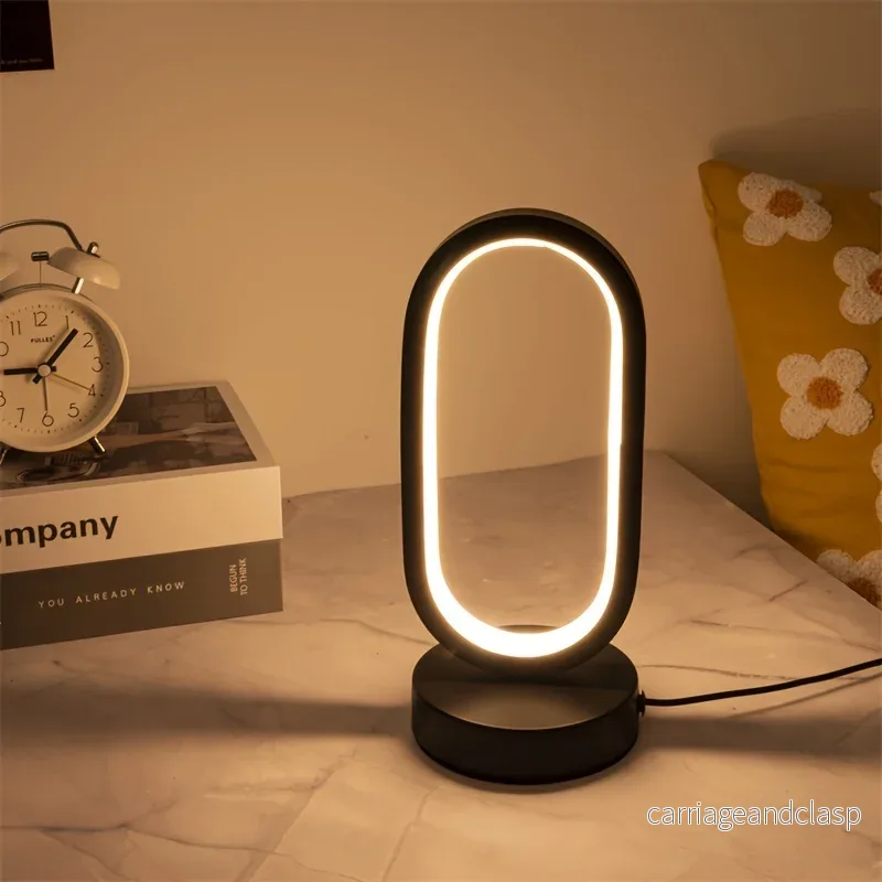 | Modern U-formad LED bordslampa | Veska | Modern U-formad LED bordslampa | Veska