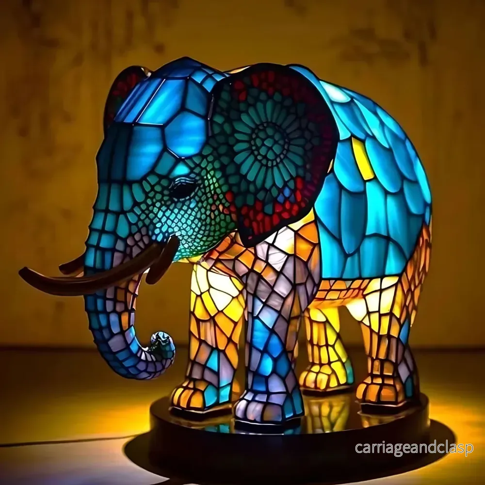 Veska | Glasbordslampa - Bild 2