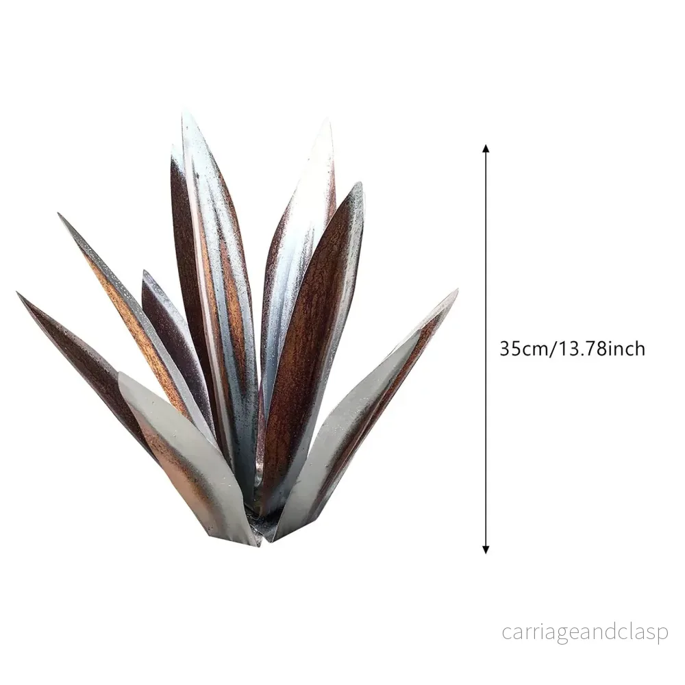 Metall Dekorativ Utomhus Cactus | Veska - Bild 3