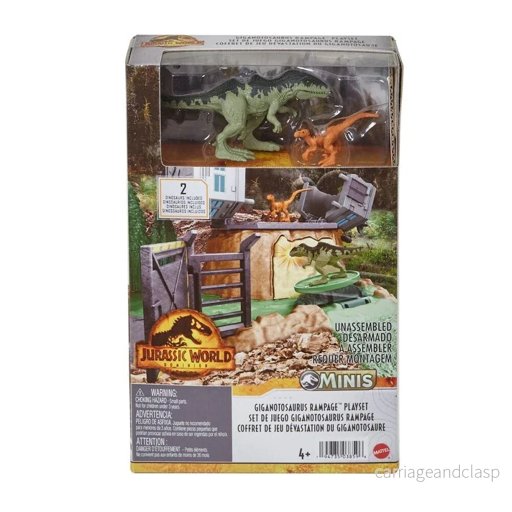 Jurassic World Dominion - Minis - Giganotosaurus Rampage Lekset