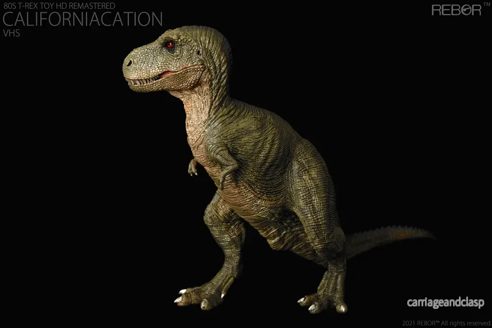 Rebor 1:35 80s T-REX Toy HD Remastered “Californiacation” VHS - Bild 3