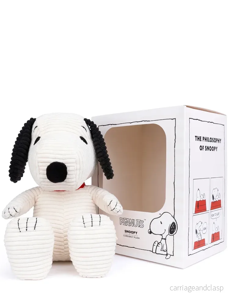 PEANUTS - Snobben sittande i Presentbox (Snoopy Corduroy)