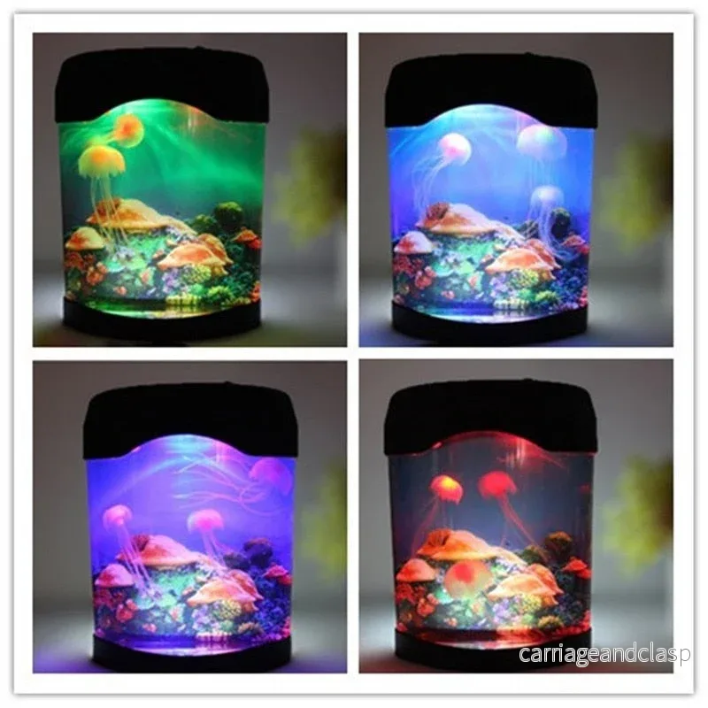 LED Kreativ Manetakvarium Nattljus | Veska - Bild 2