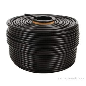 AlarmsystemExpert.co.uk S/FTP CAT6-kabel för butiksbruk på rulle 100 m, 100% koppar