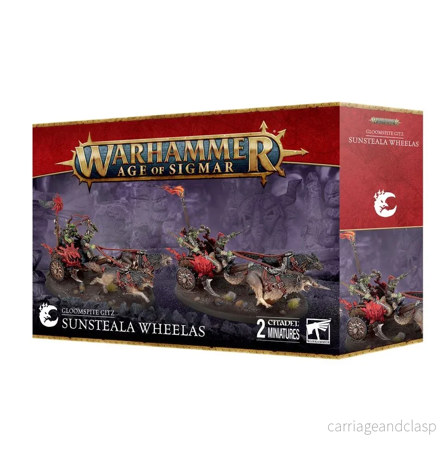 Warhammer: Age of Sigmar - Gloomspite Gitz - Sunsteala Wheelas