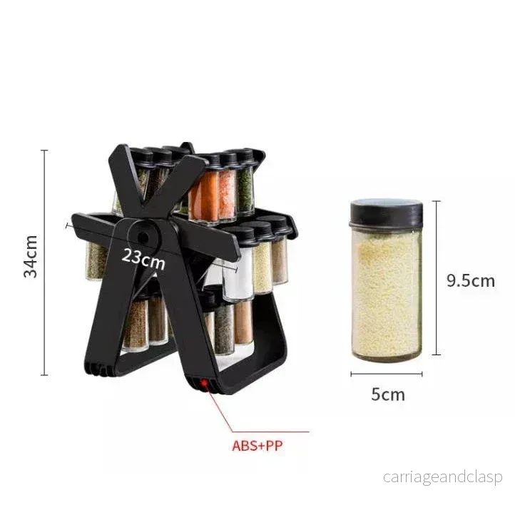 Rotating Spice Rack Organizer | Veska - Bild 2