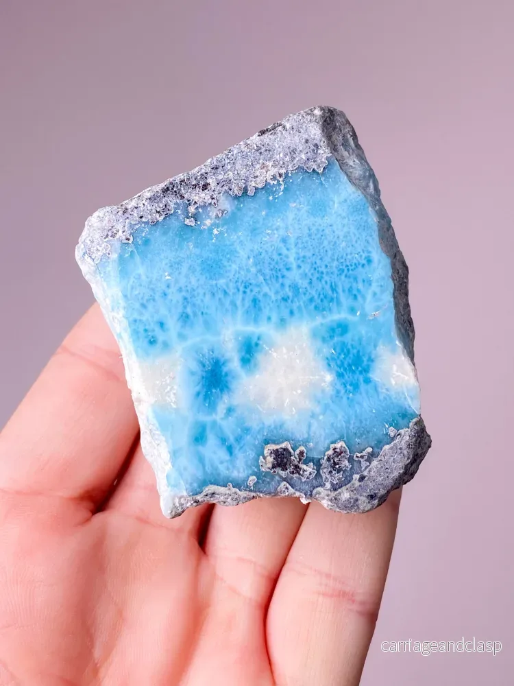 Larimar Raw (nr 37) Exklusiv kvalitet - Bild 2