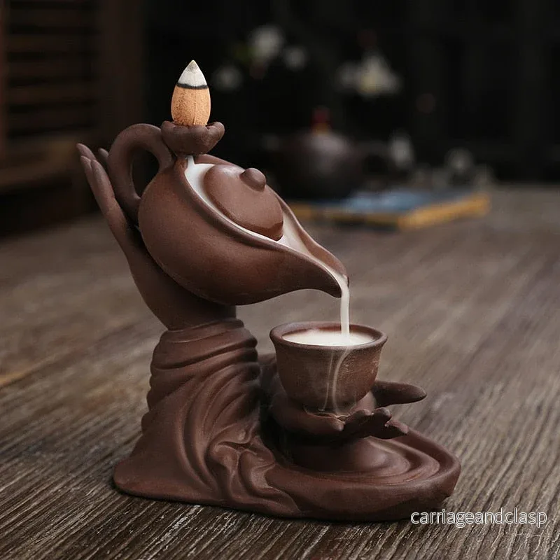 Zen Tea Bakflödes Rökelsebrännare | Veska Zen Tea Bakflödes Rökelsebrännare | Veska