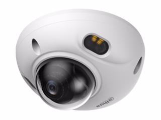 Dahua IPC-HDBW3449FP-AS-IL,  4 MP mini-dome-nätverkskamera, 2,1 mm, 137 gr synvinkel