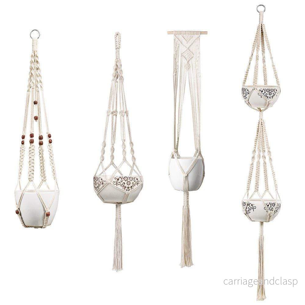 Macrame Växthängare Bundle | Veska - Bild 2