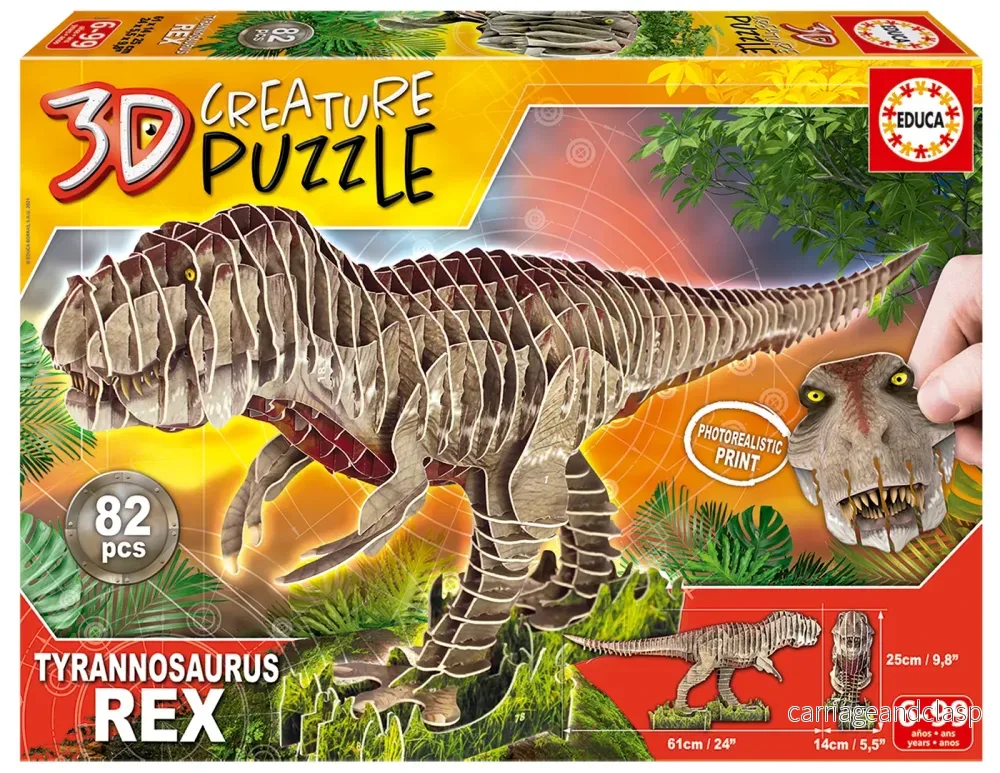 T-Rex 3D Creature Puzzle Educa® - Bild 2