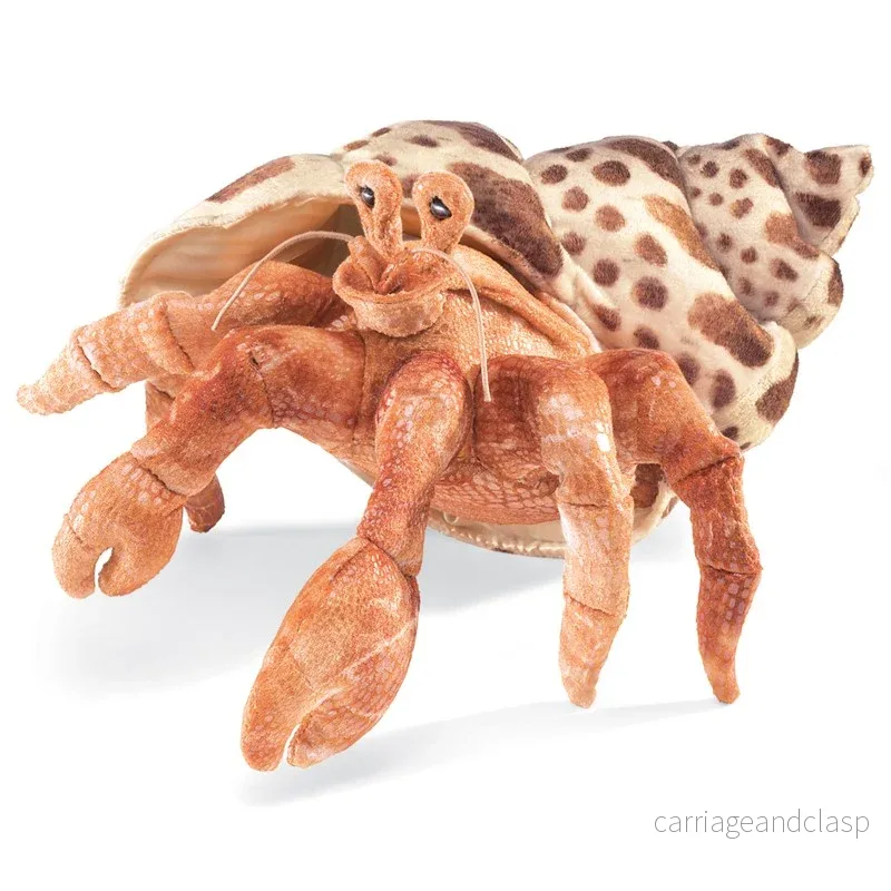 Folkmanis® Puppets - Hermit Crab (Eremitkrabba)