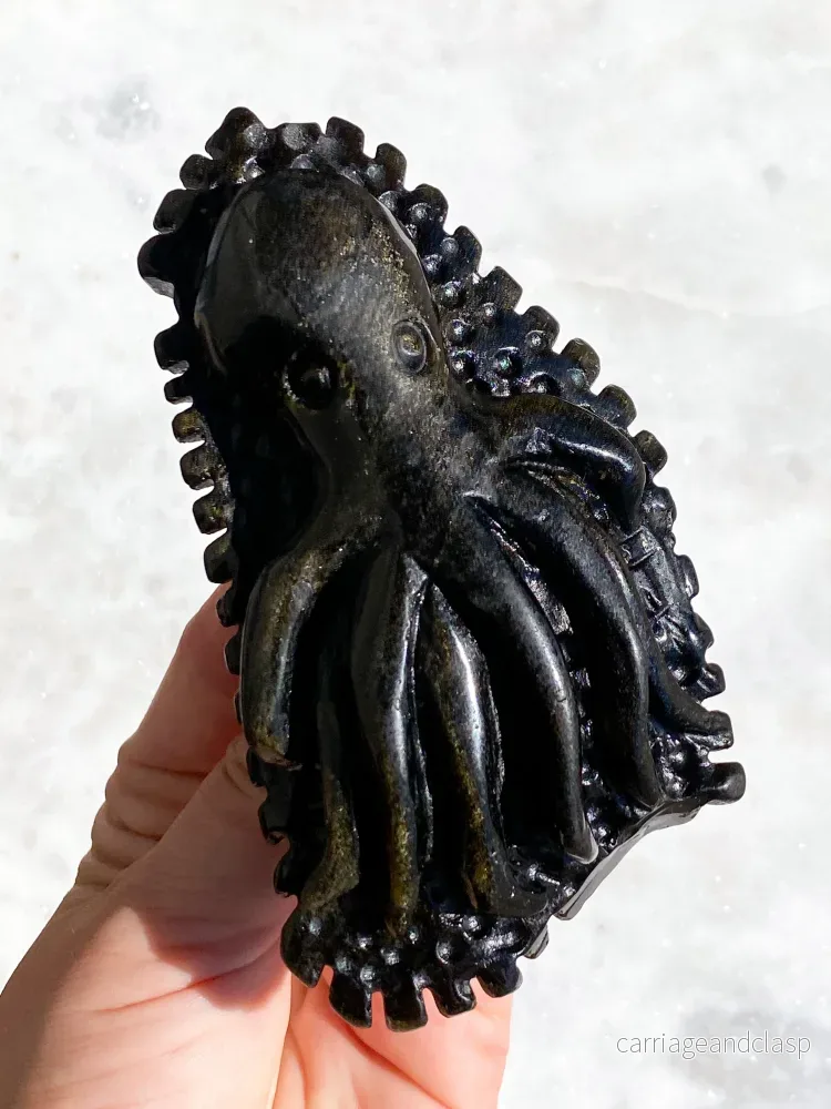 Guld obsidian måne Guld obsidian måne