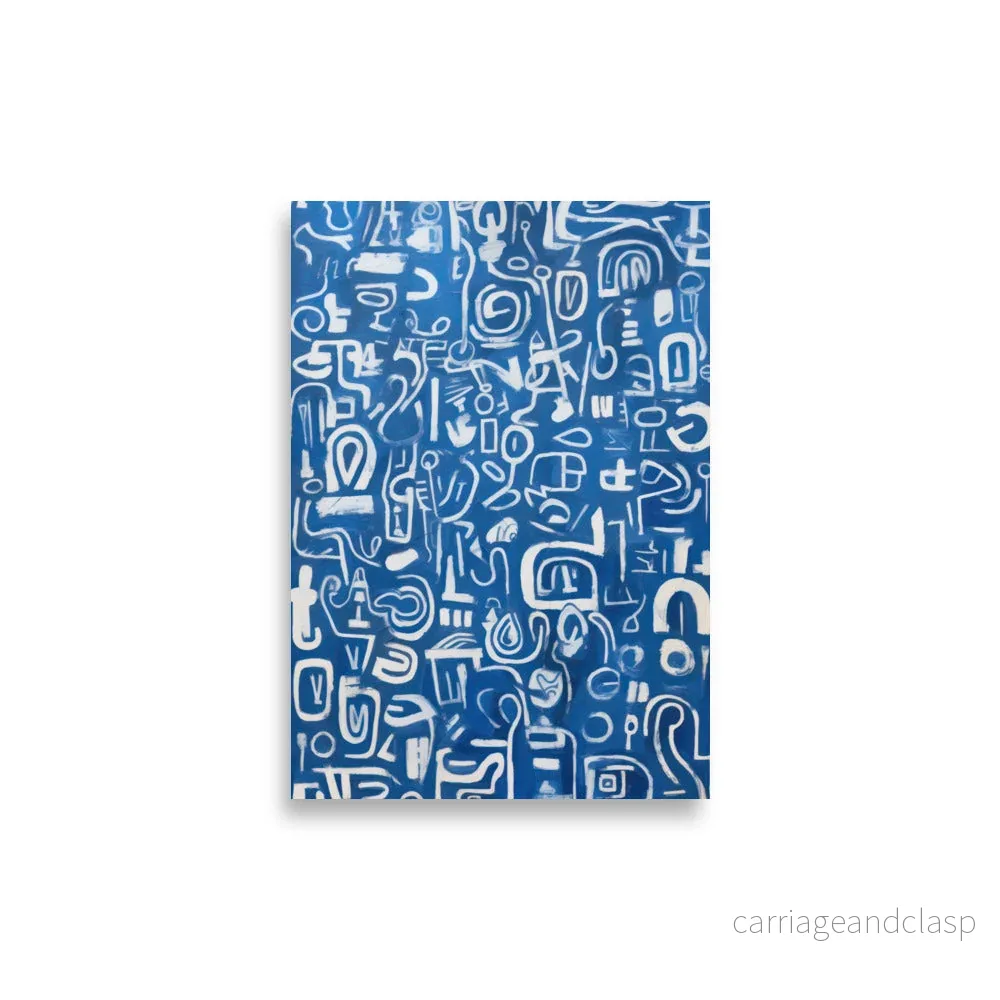 Blue Scribbles | Veska