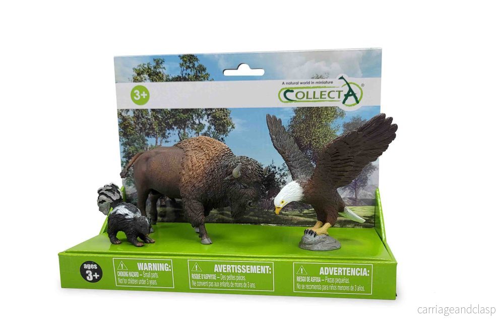 CollectA – Wildlife Nordamerika 3st i presentbox CollectA – Wildlife Nordamerika 3st i presentbox