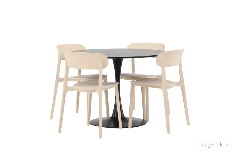 Åstol & Glade Matgrupp Beige/Svart - Bild 2