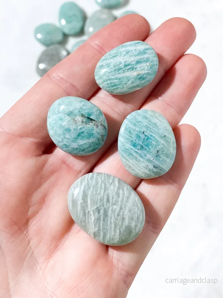 Amazonite Pocket Stone - Bild 2