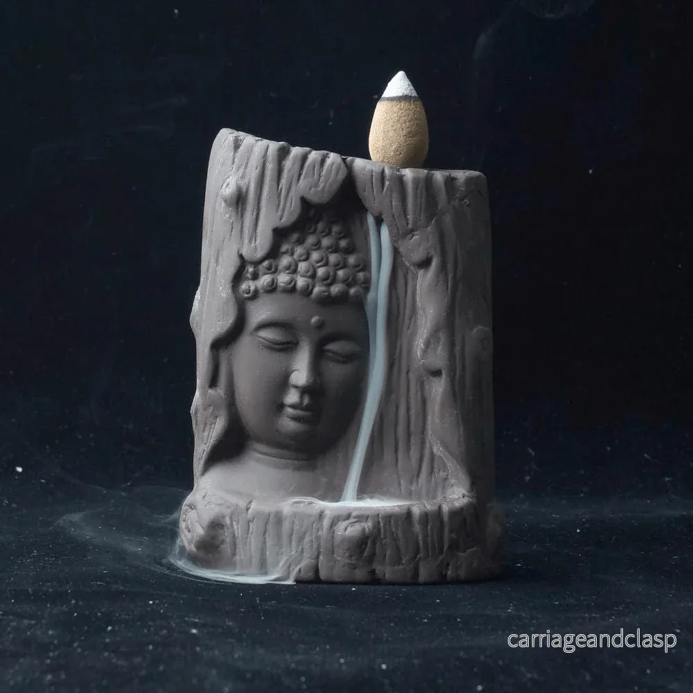 Buddha’s Wisdom Rökåterflöde Rökelsebrännare | Veska