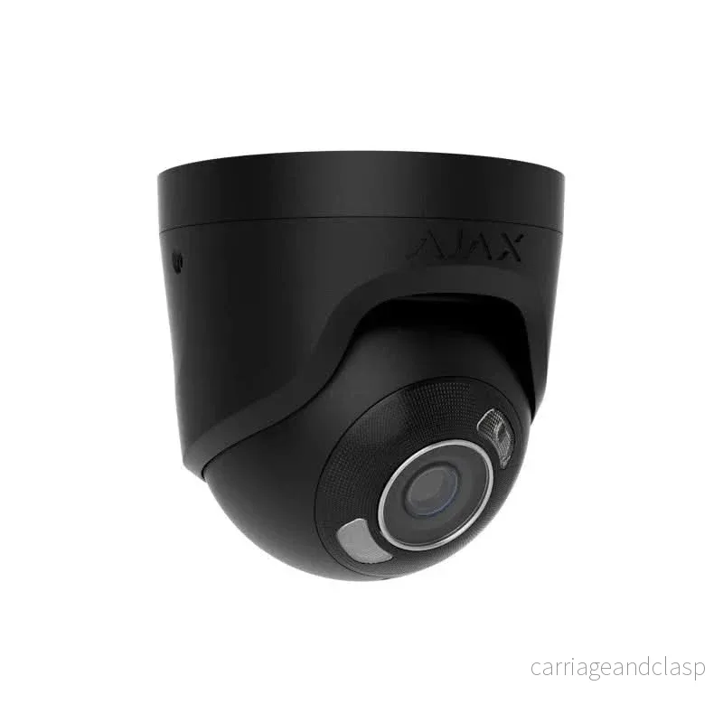 Ajax Systems TurretCam HL Black 5Mp IP-kamera med hybridbelysning - Bild 2