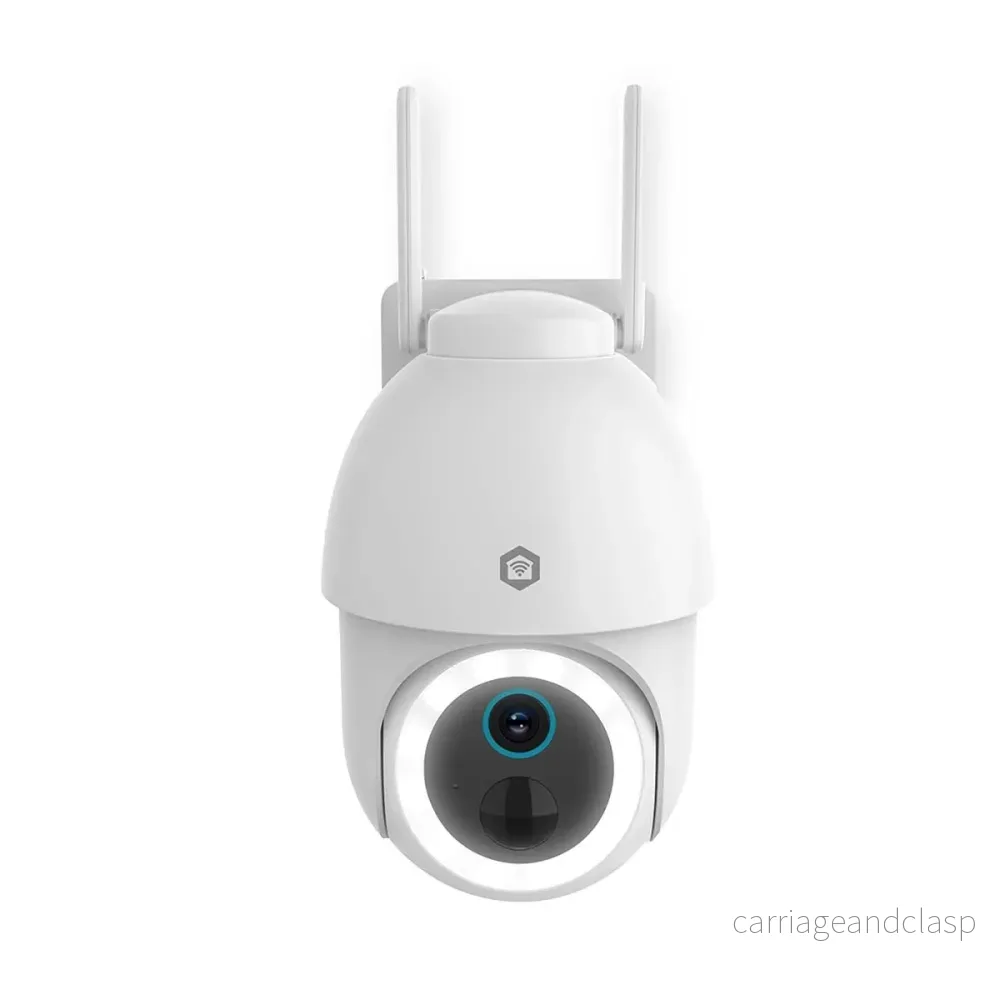 Nedis SmartLife 3MP PTZ-kamera för utomhusbruk med WiFi och batteri - Bild 2