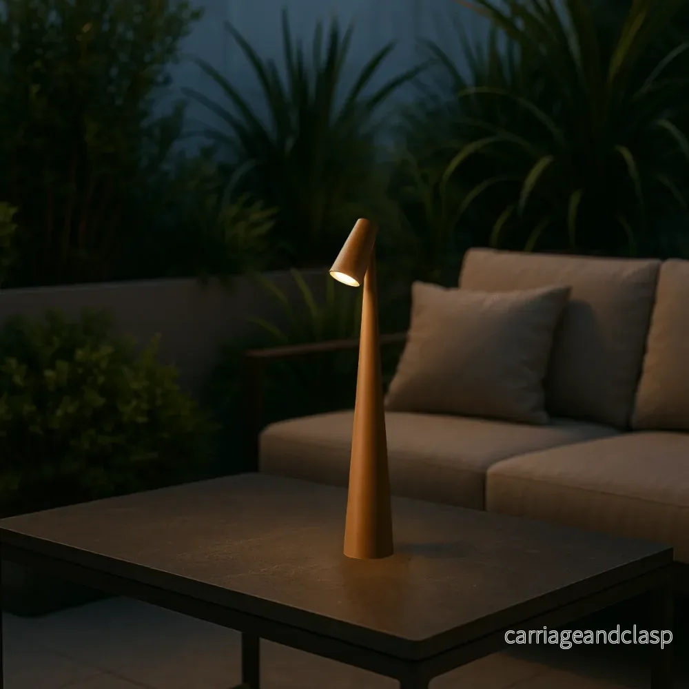 EVOLUCE – Uppladdningsbar Bordslampa med Modern Design & Lång Batteritid | Veska